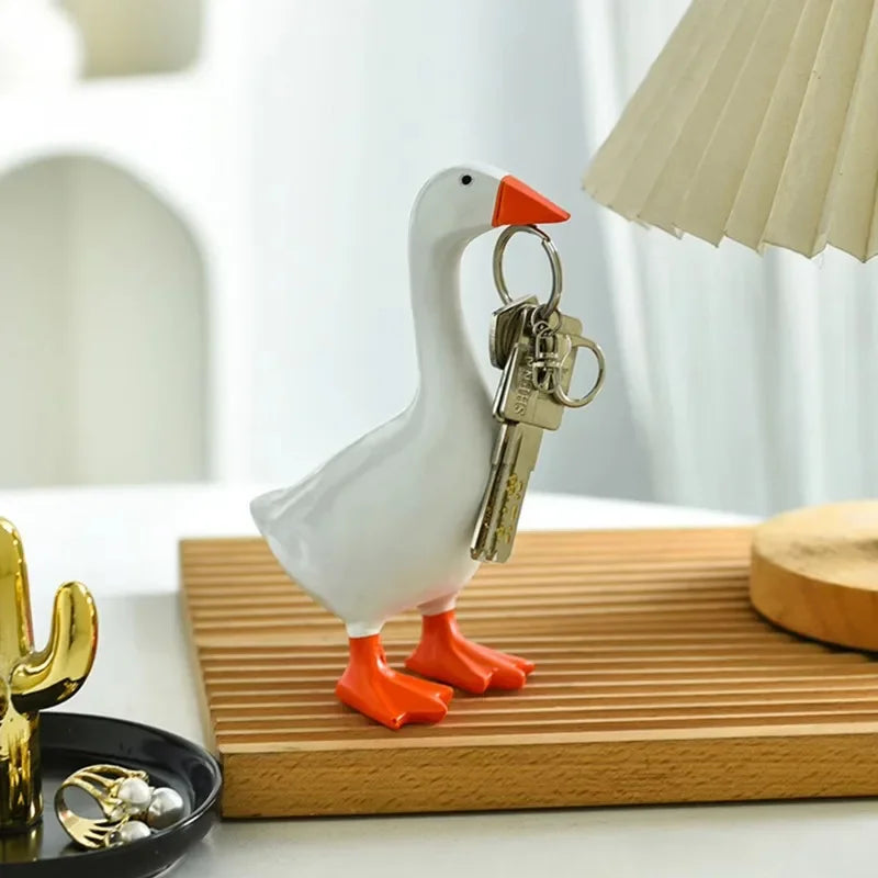 Magnetic Key Holder - Resin Goose Organizer