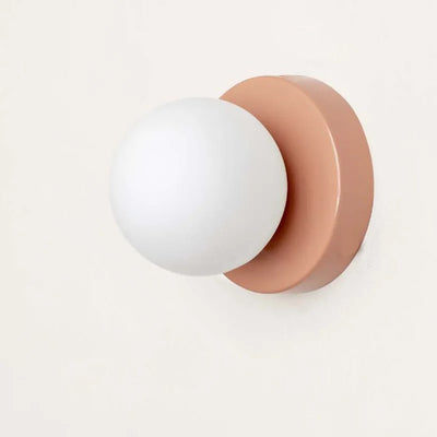 Round Macaron Wall Lamp - Energy Efficient Hallway Light
