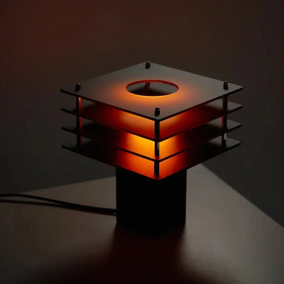 Layered Acrylic Table Lamp – Modern Desk Light