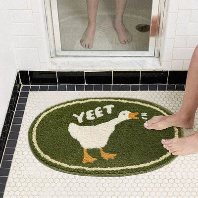 Animal Bath Mat – Cute Plush Soft Fluffy Rug