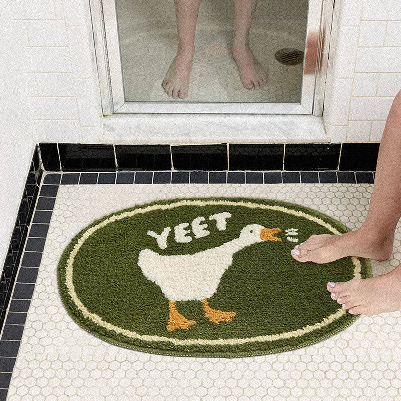 Animal Bath Mat – Cute Plush Soft Fluffy Rug