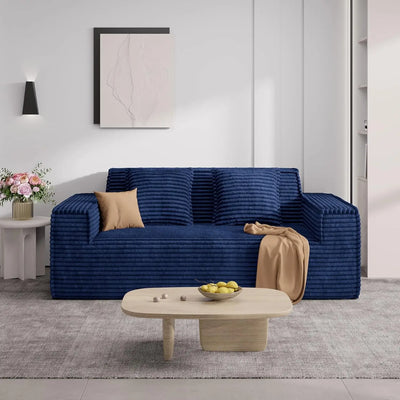 Cloud Foam Loveseat | Plush Sherpa Sofa Seat