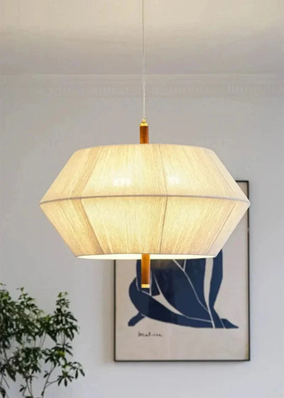 Rattan Ceiling Pendant Light | Handwoven Hemp Rope Lamp