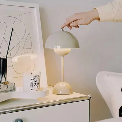 Dimmable Mushroom Lamp – Haus Theory Table Light