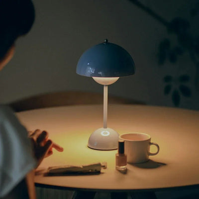 Dimmable Mushroom Lamp – Haus Theory Table Light