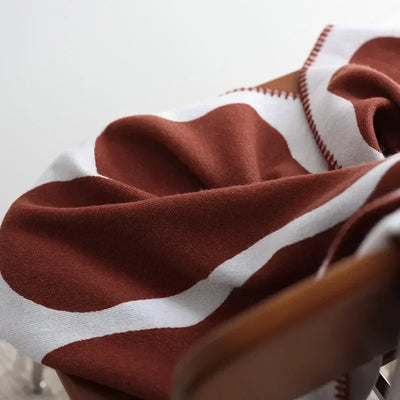 Jacquard Vine Throw | Cozy Sofa Throw, Machine Washable