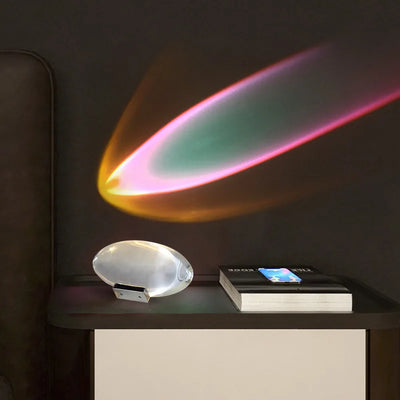 Crystal Table Lamp - Mini LED Sunset Sky Light