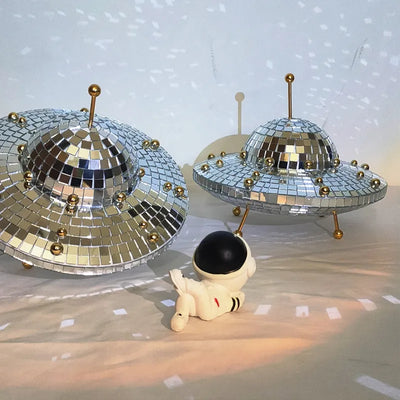 Disco Ball UFO Ornament – Galactic Home Decor