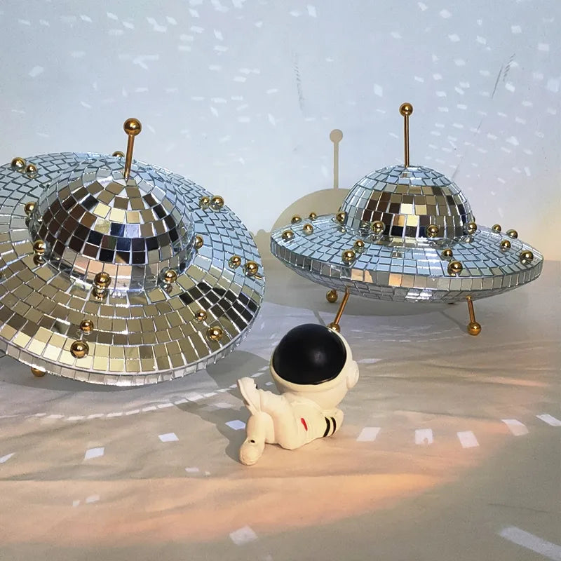 Disco Ball UFO Ornament – Galactic Home Decor