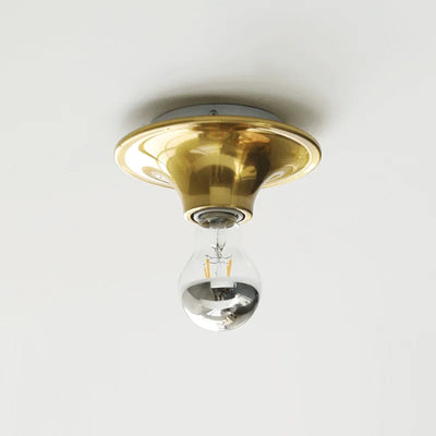 Industrial Wall Ceiling Lamp - Vintage Metal Frame Light
