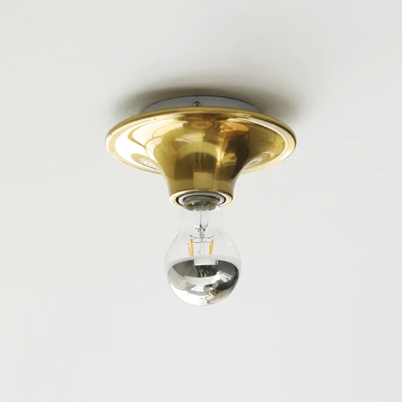 Industrial Wall Ceiling Lamp - Vintage Metal Frame Light