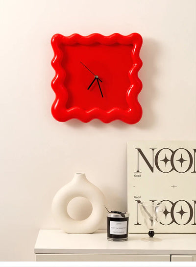 Cloud Frame Wall Clock - Modern Kids Room Decor