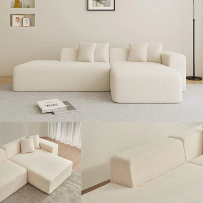 L-Shape Sectional Sofa - Modular Cloud Couch