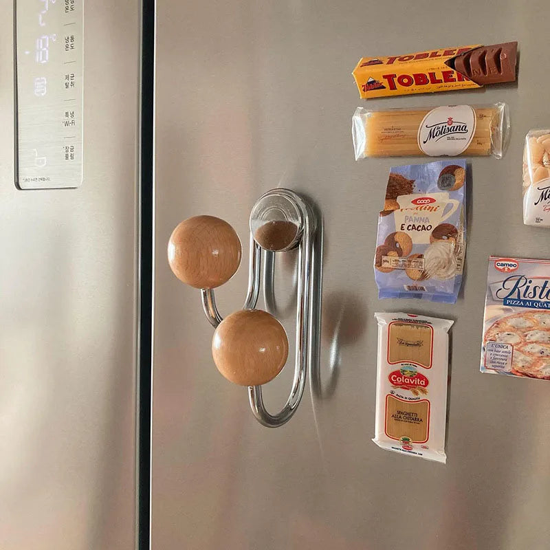 Magnetic Stainless Steel Hook | Strong Retro Ball Hanger