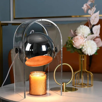 Dimmable Candle Warmer - Transparent Acrylic Lamp