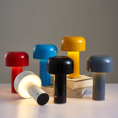 Retro Mushroom Lamp - Cordless Table Lamp