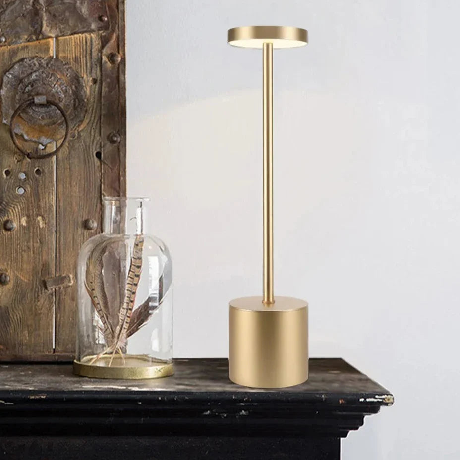 Retro Table Lamp - 3 Color Touch Dimmable LED