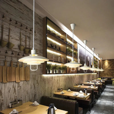Layered Pendant Light - Telescopic Ceiling Lamp, Adjustable Height