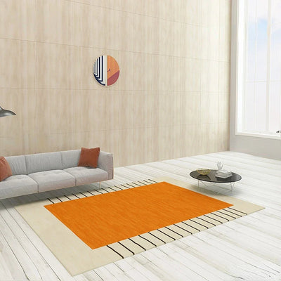 Nordic Area Rug – Simple Square Art Carpets