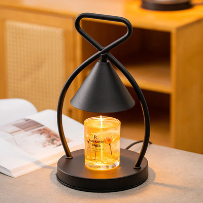 Black Candle Warmer – Metal Dimmable Lamp Frame
