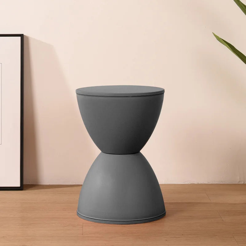 Plastic Round Stool | Durable Polypropylene Compact Seating