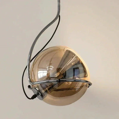 Glass Ball Pendant Lamp - Rotatable Scandinavian Light