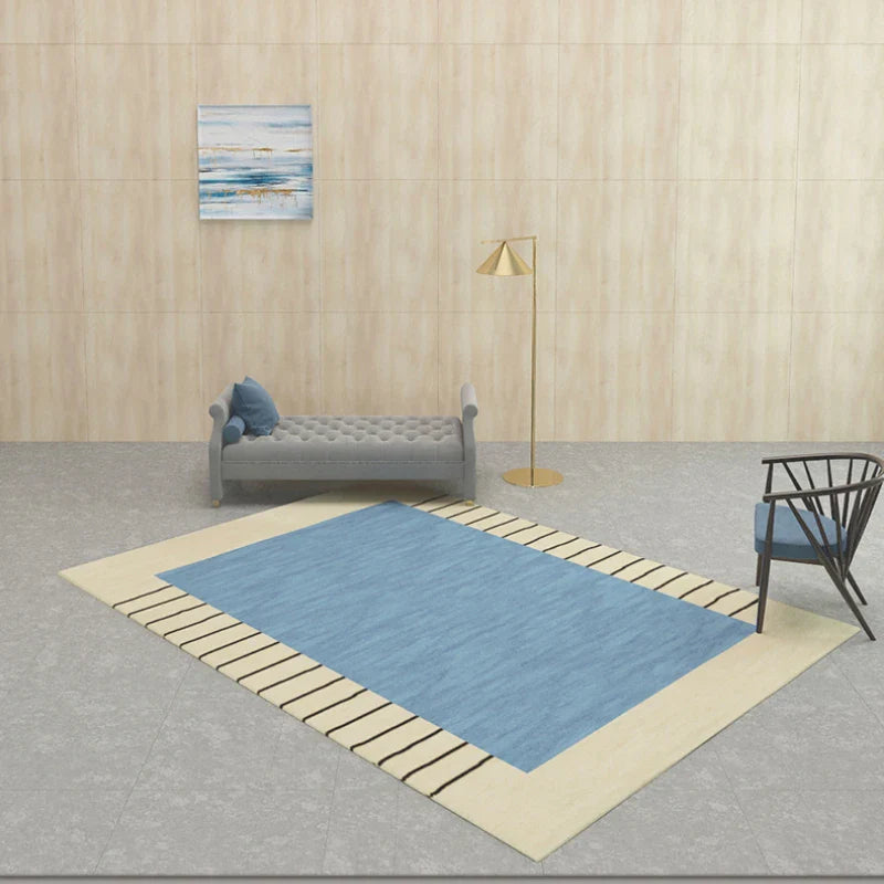 Nordic Area Rug – Simple Square Art Carpets