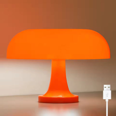 Macaron LED Table Lamp – Mushroom Design