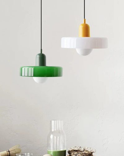 Nordic Pendant Lamp - Glass Round Ceiling Light