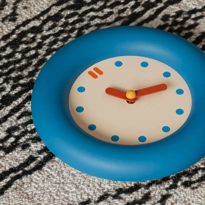 Pendulum Wall Clock - Japanese Minimalist Blue Design
