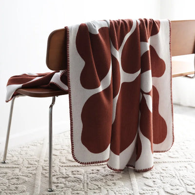 Jacquard Vine Throw | Cozy Sofa Throw, Machine Washable