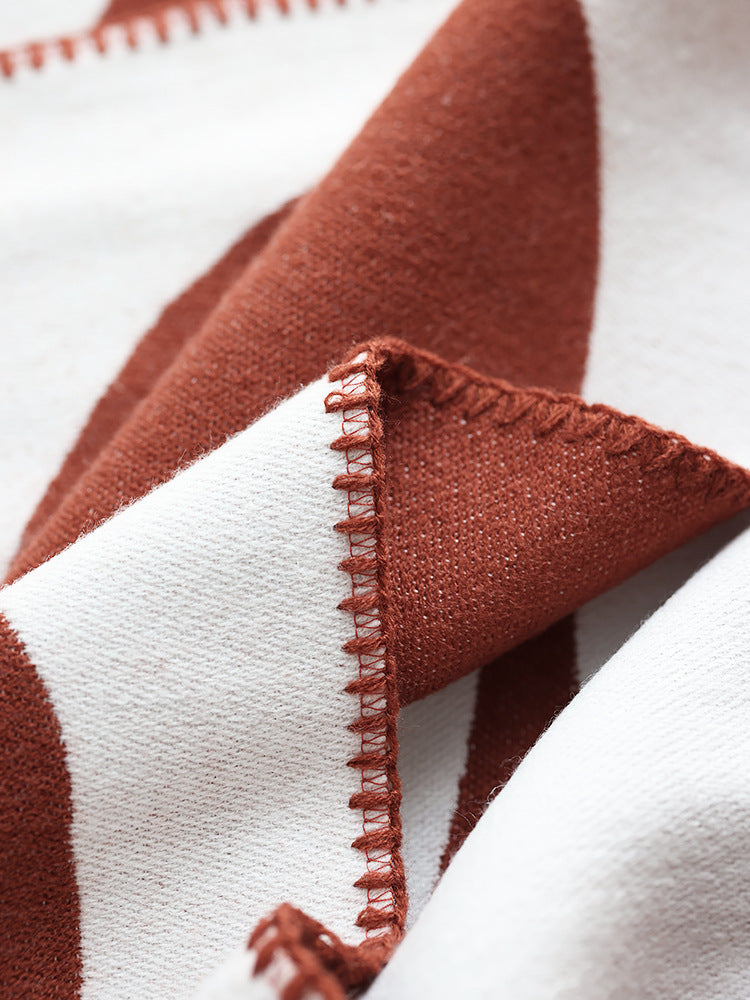 Jacquard Vine Throw | Cozy Sofa Throw, Machine Washable
