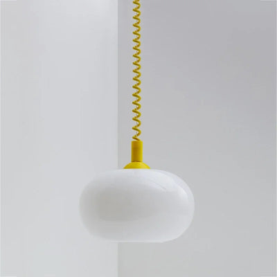 Retro Pendant Lamp – Colorful Coil Nordic Lighting Fixture