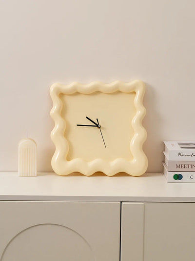 Cloud Frame Wall Clock - Modern Kids Room Decor