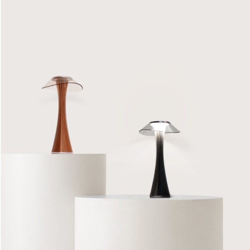 Portable Table Lamp – Mushroom Acrylic Top Light