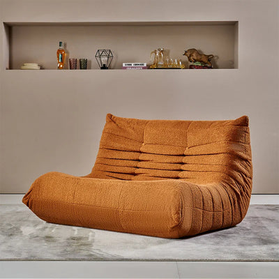 Teddy Velvet Sofa - Two-Seater Foam Loveseat