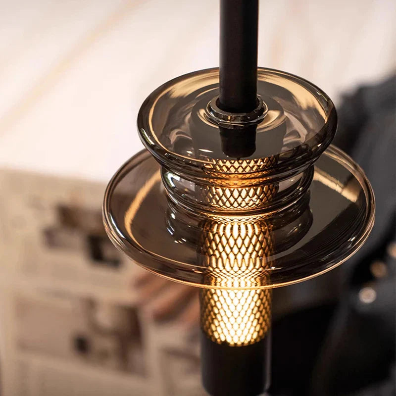 Italian Mesh Pendant Light – Modern Ceiling Lamp with Adjustable Wire
