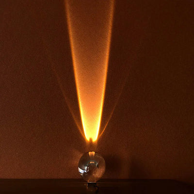 Crystal Table Lamp - Mini LED Sunset Sky Light