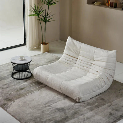 Teddy Velvet Sofa - Two-Seater Foam Loveseat