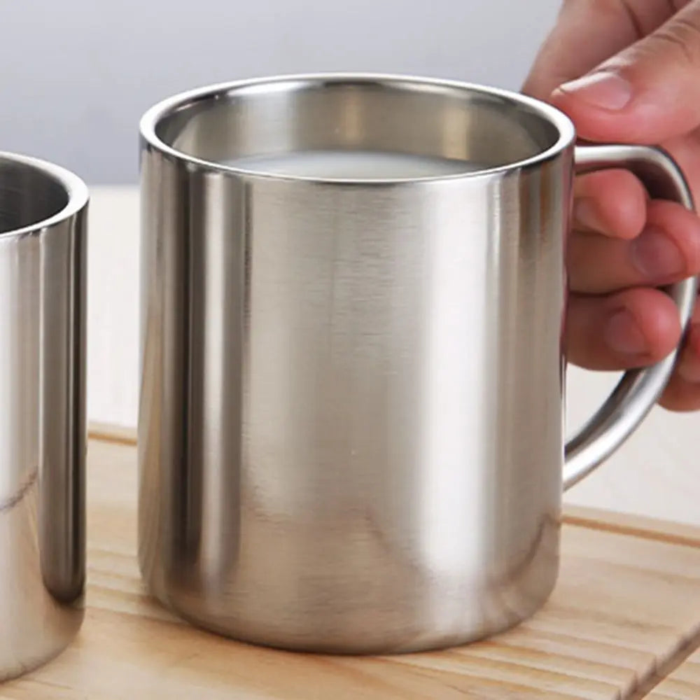Stainless Steel Camping Mug | Insulated Thermal Travel Cup 500ml