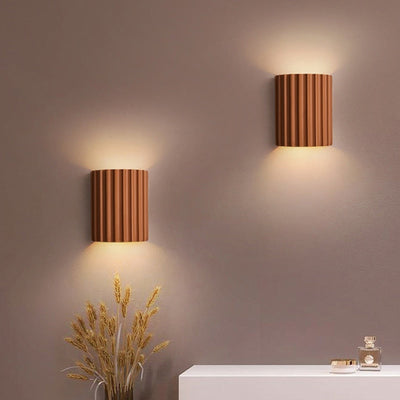 Resin Wall Lamp - Modern LED Color Fixture