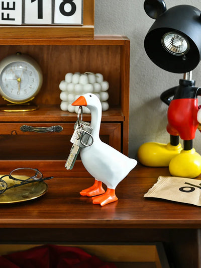 Magnetic Key Holder - Resin Goose Organizer