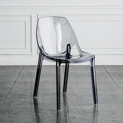 Acrylic Dining Chair - Nordic Clear Durable Seat