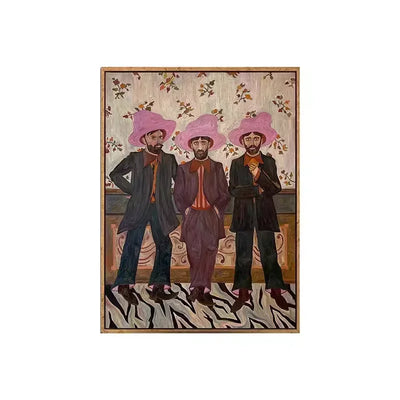 Vintage Area Rug - Artistic Retro Carpet Mat