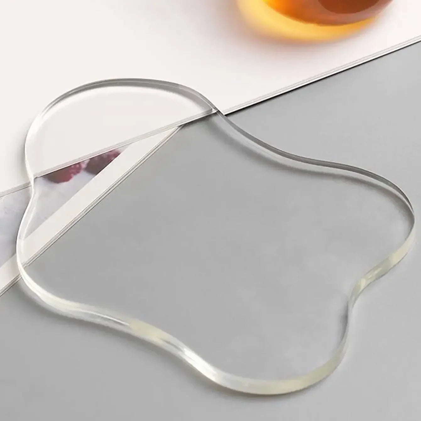 Acrylic Coaster Set – Multipurpose Tray & Irregular Shape