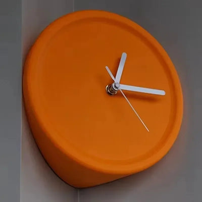 Corner Angle Clock - Modern ABS Design 8x8"