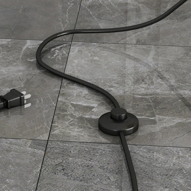 Bauhaus Floor Lamp - Stacking Ball Black Lamp