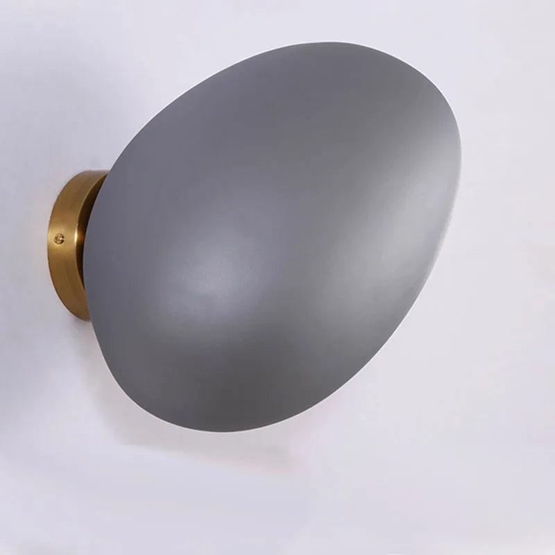 Japanese Pebble Wall Lamp - Modern LED Sconce