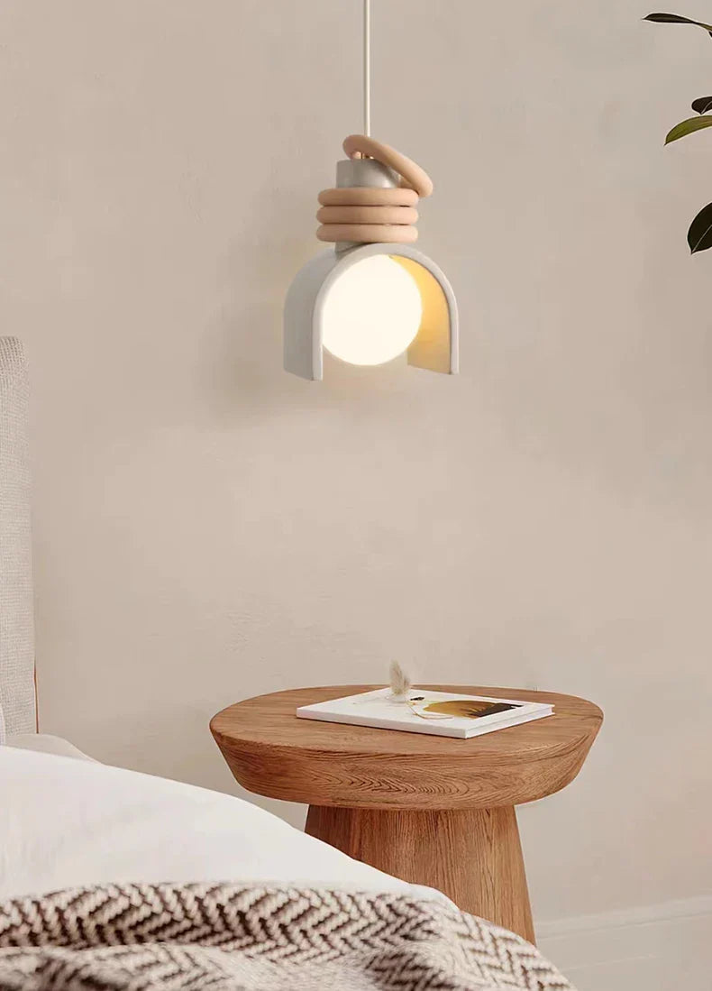 Rubber Band Pendant Lamp - Retro Ceiling Fixture