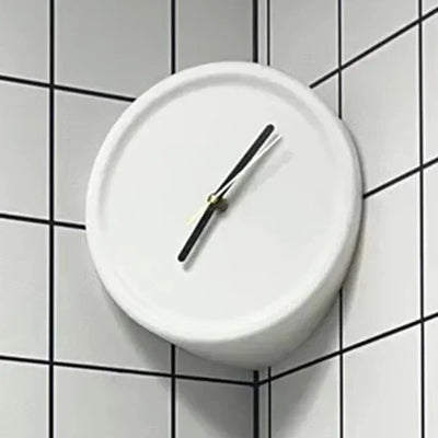 Corner Angle Clock - Modern ABS Design 8x8"
